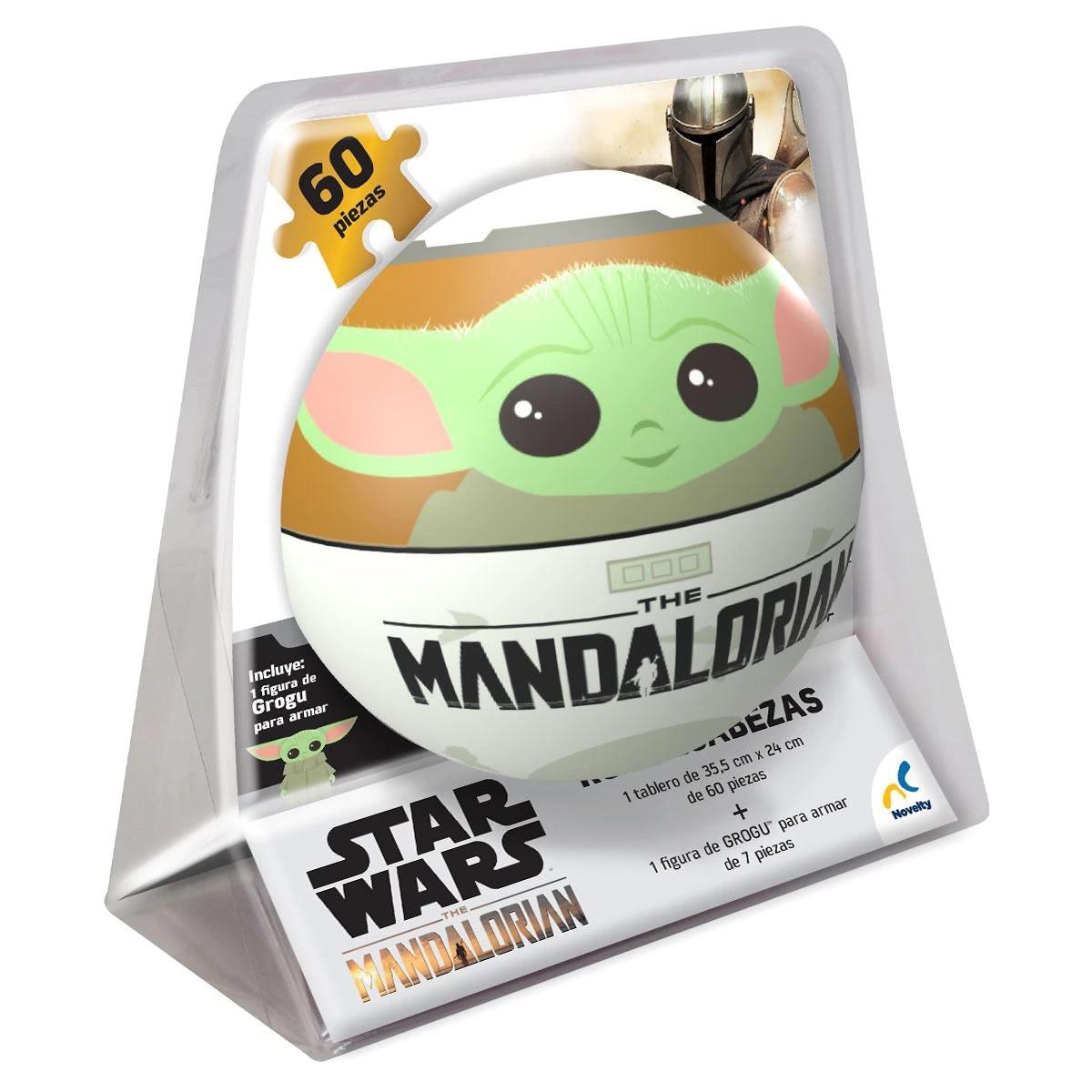 Rompecabezas Star Wars The Mandalorian 60 Piezas Esfera En Tin