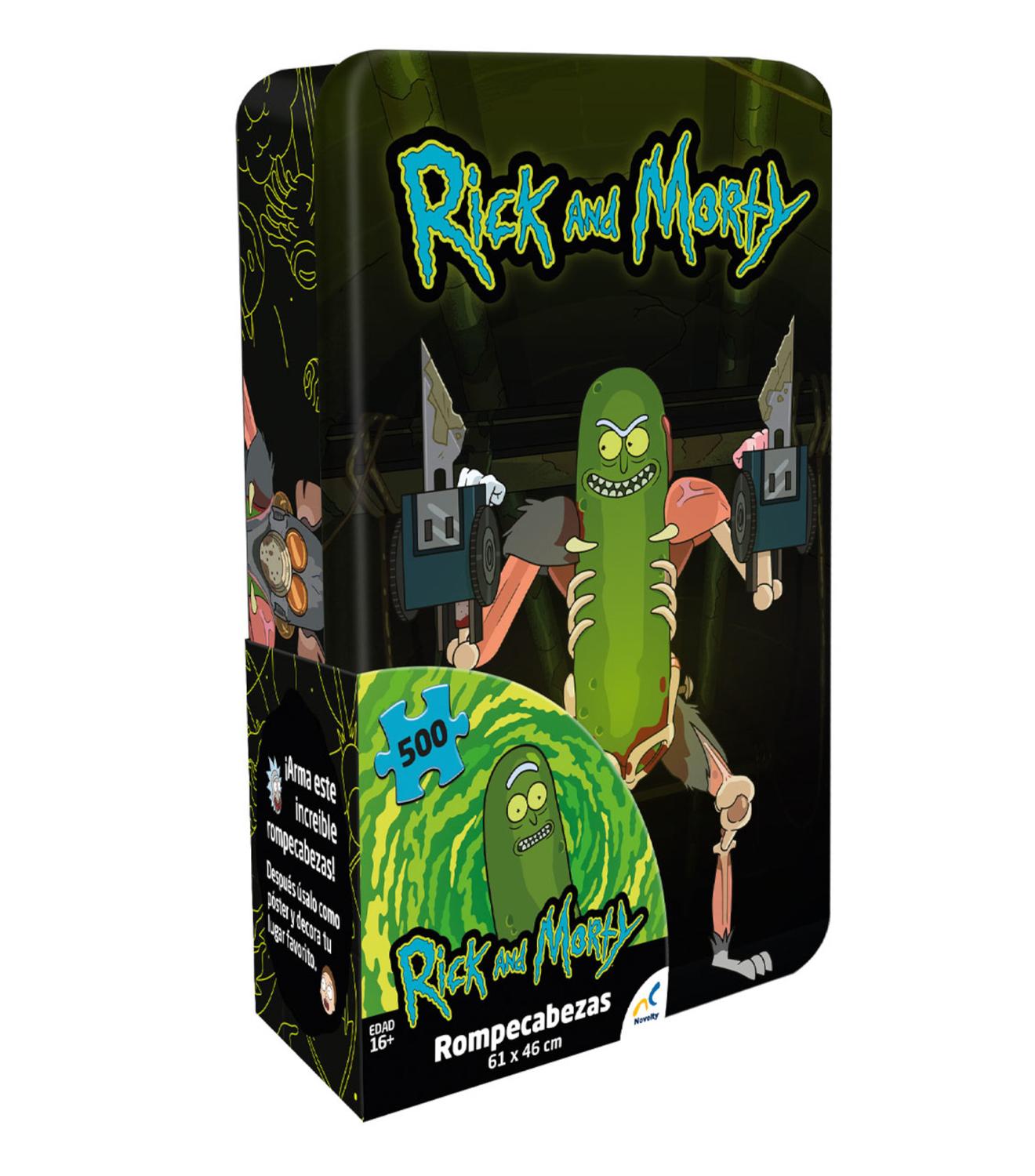 Foto 2 pulgar | Rompecabezas Coleccionable Rick and Morty de 500 pz