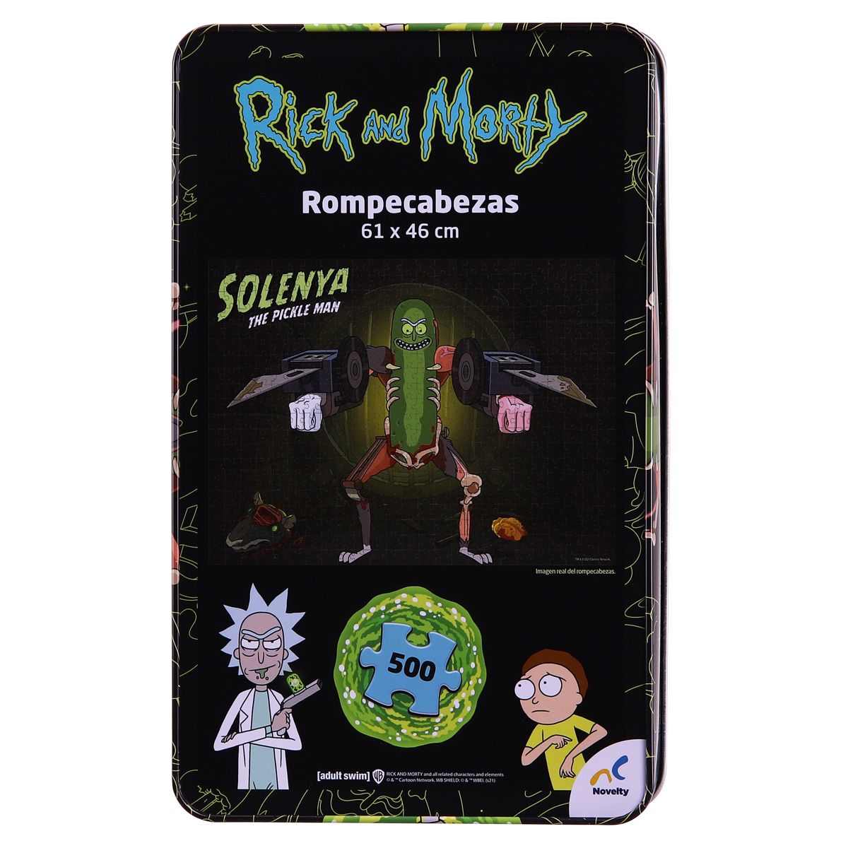 Foto 4 pulgar | Rompecabezas Coleccionable Rick and Morty de 500 pz