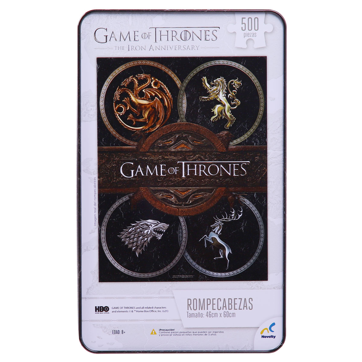 Foto 4 pulgar | Rompecabezas Coleccionable de Game Of Thrones de 500 pz