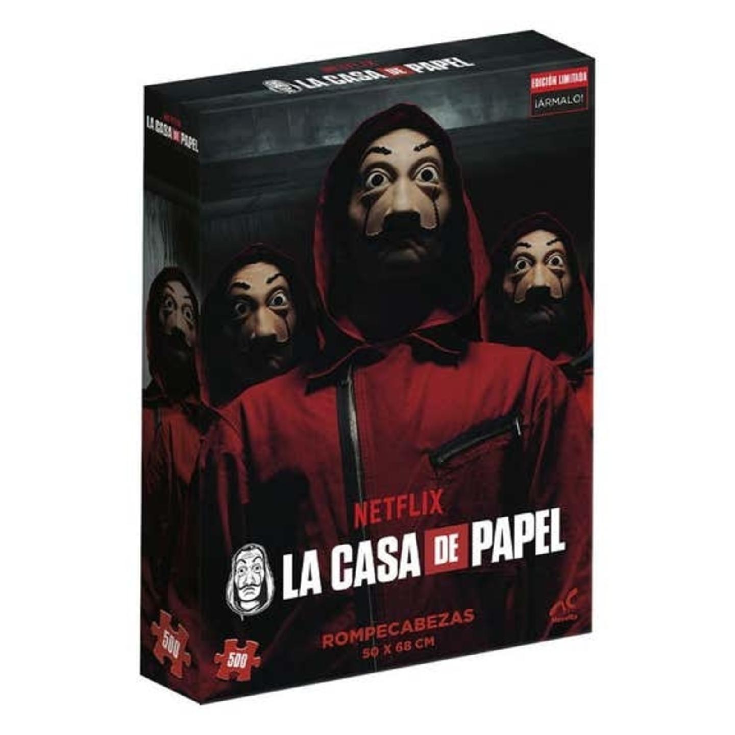 Foto 2 pulgar | Rompecabezas Novelty Coleccionable la Casa de Papel