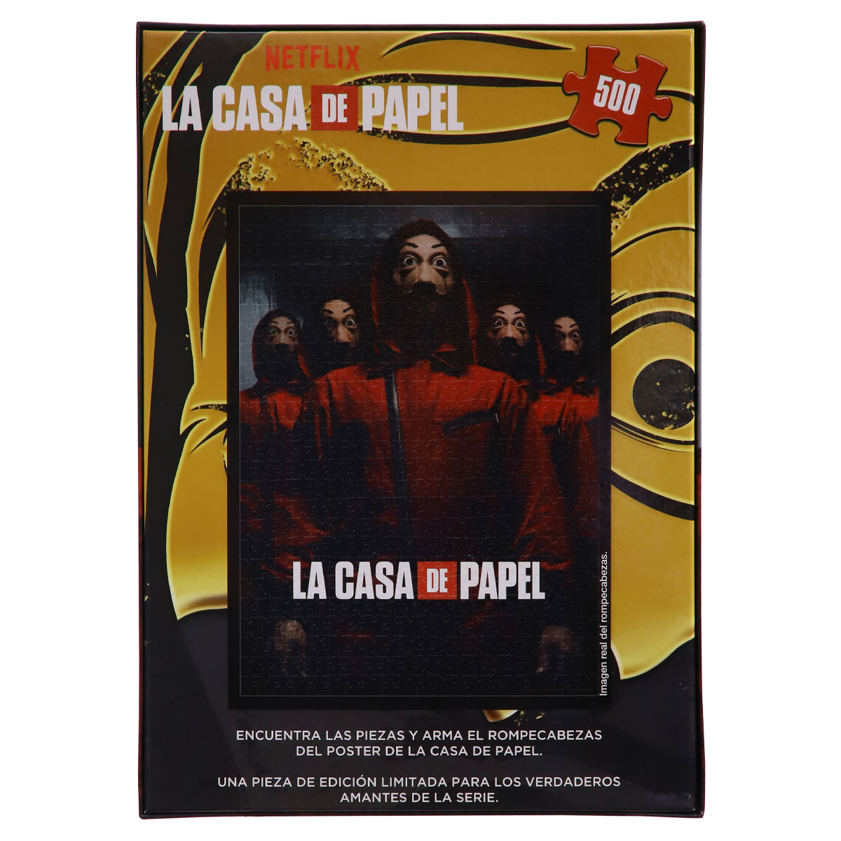 Foto 4 pulgar | Rompecabezas Novelty Coleccionable la Casa de Papel