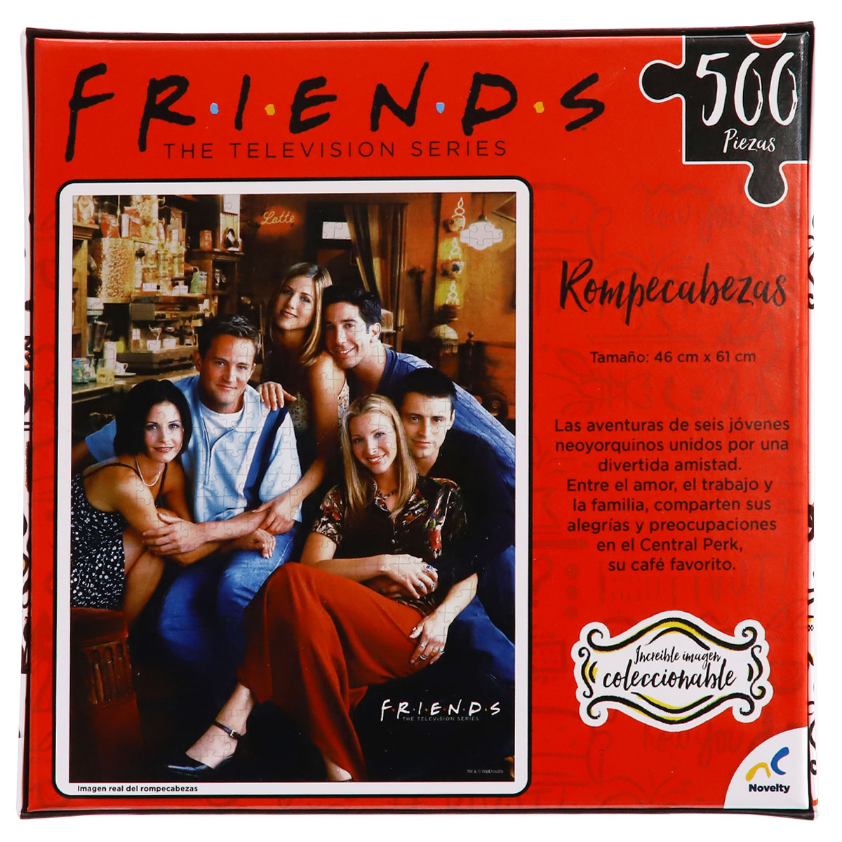 Foto 4 pulgar | Coleccionable Friends Rompecabezas de 500 Piezas Novelty