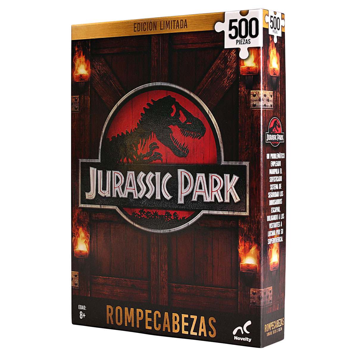 Rompecabezas Coleccionable Jurassic Park 500pz Novelty Multicolor