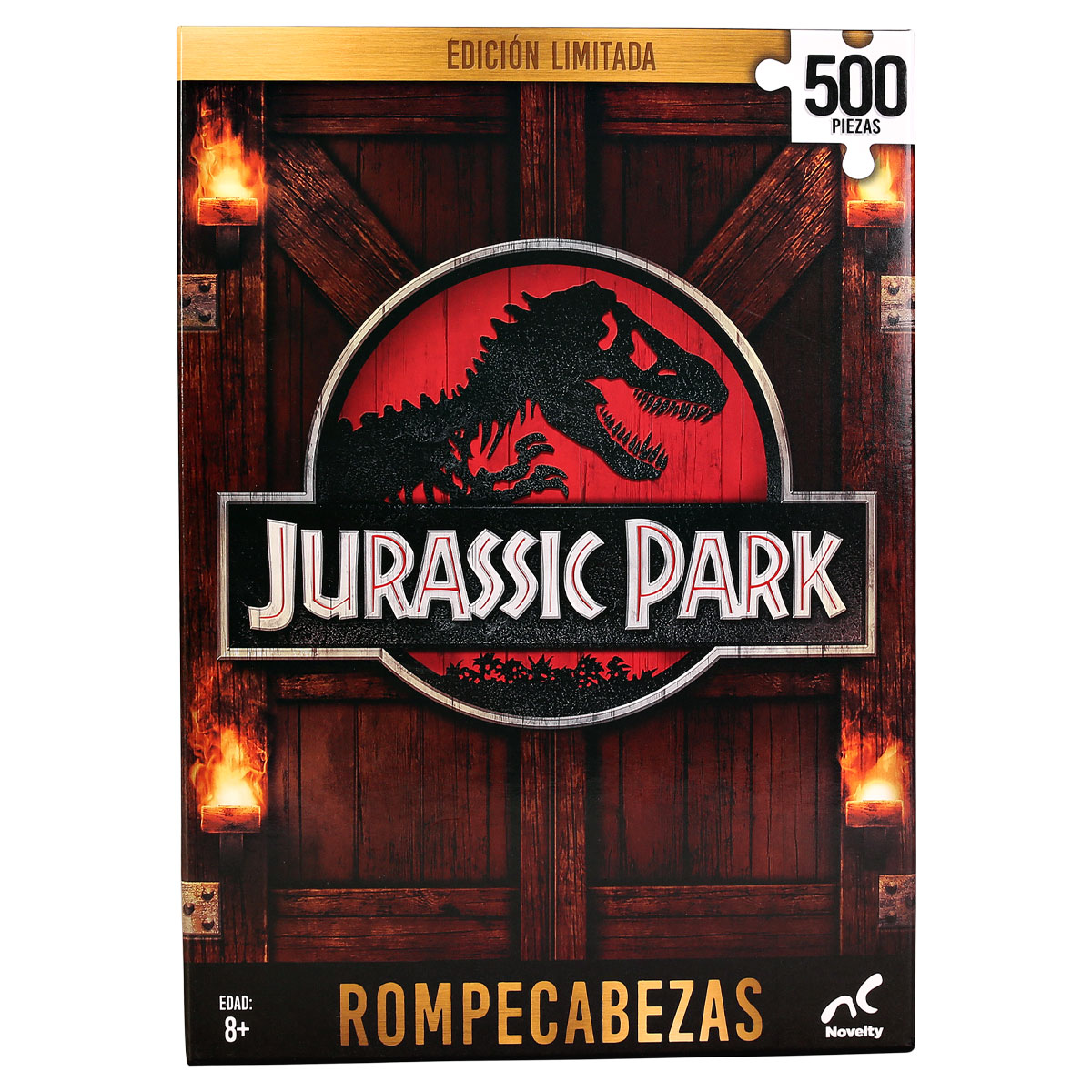 Foto 2 | Rompecabezas Coleccionable Jurassic Park 500pz Novelty Multicolor