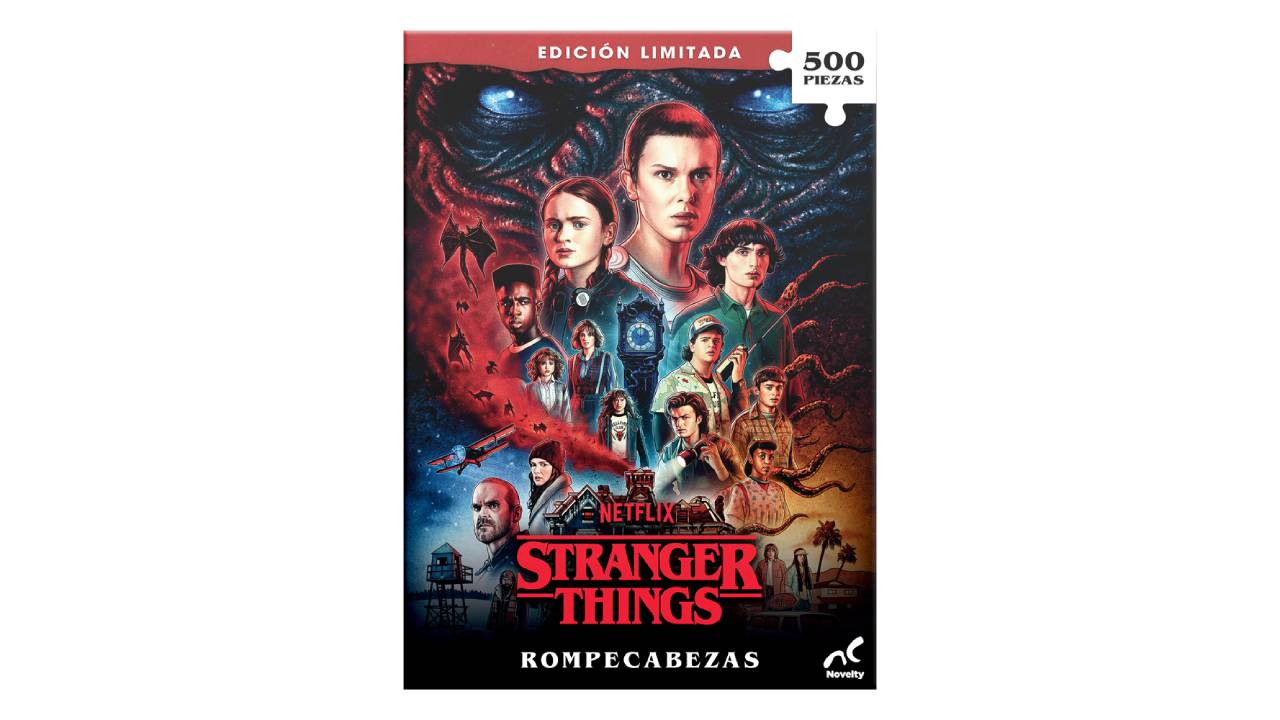 Foto 2 pulgar | Rompecabezas Coleccionable Stranger Things 500 Piezas Novelty