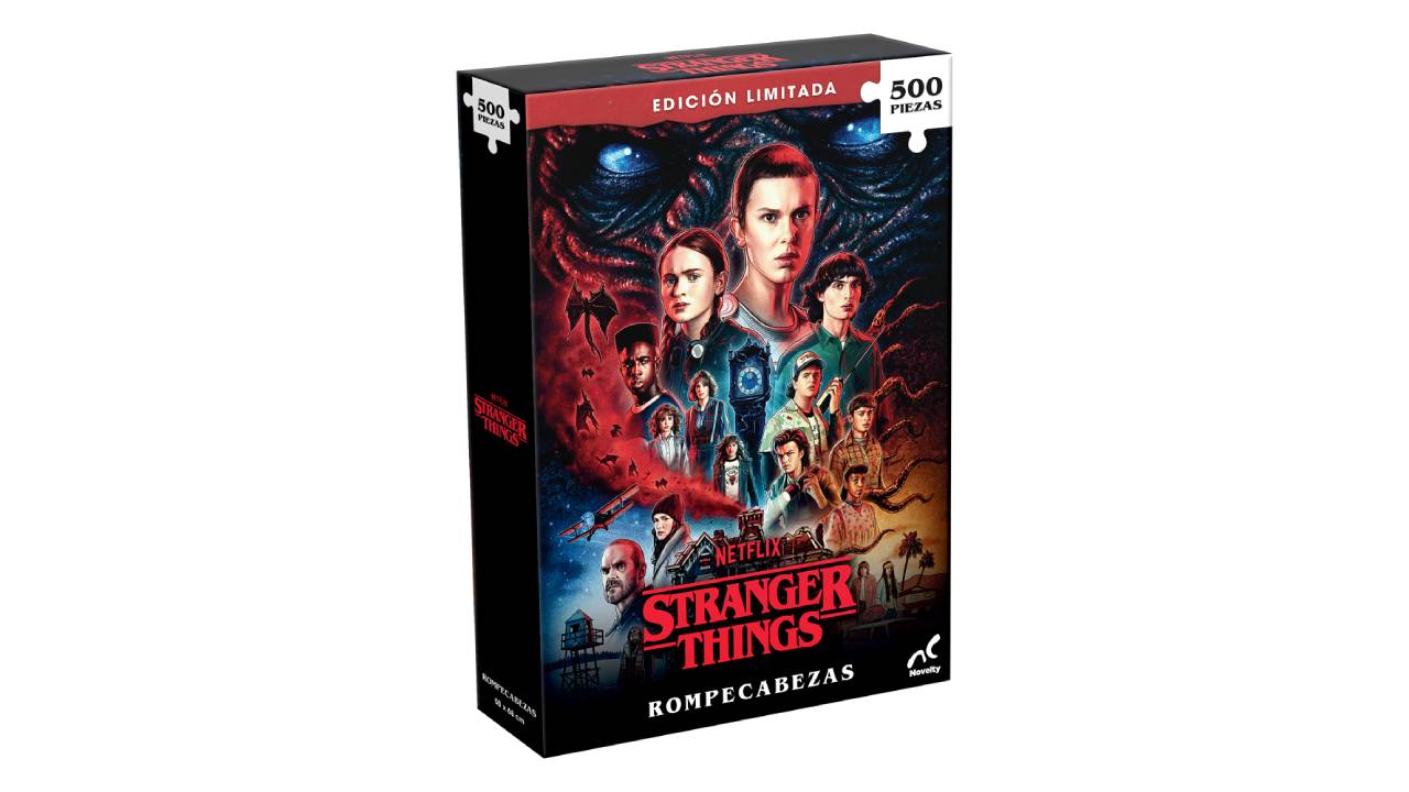 Foto 3 pulgar | Rompecabezas Coleccionable Stranger Things 500 Piezas Novelty