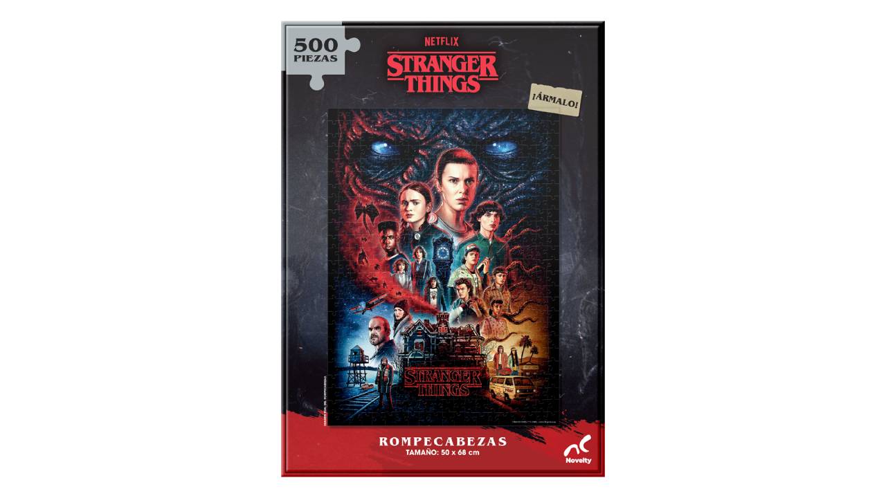 Foto 5 pulgar | Rompecabezas Coleccionable Stranger Things 500 Piezas Novelty