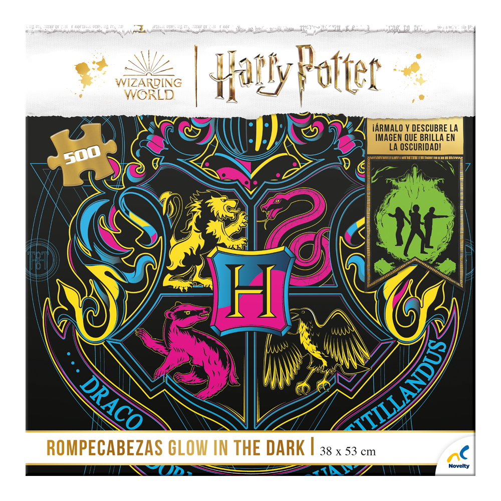 Rompe de Colección Harry Potter Glow In The Dark 500 Piezas