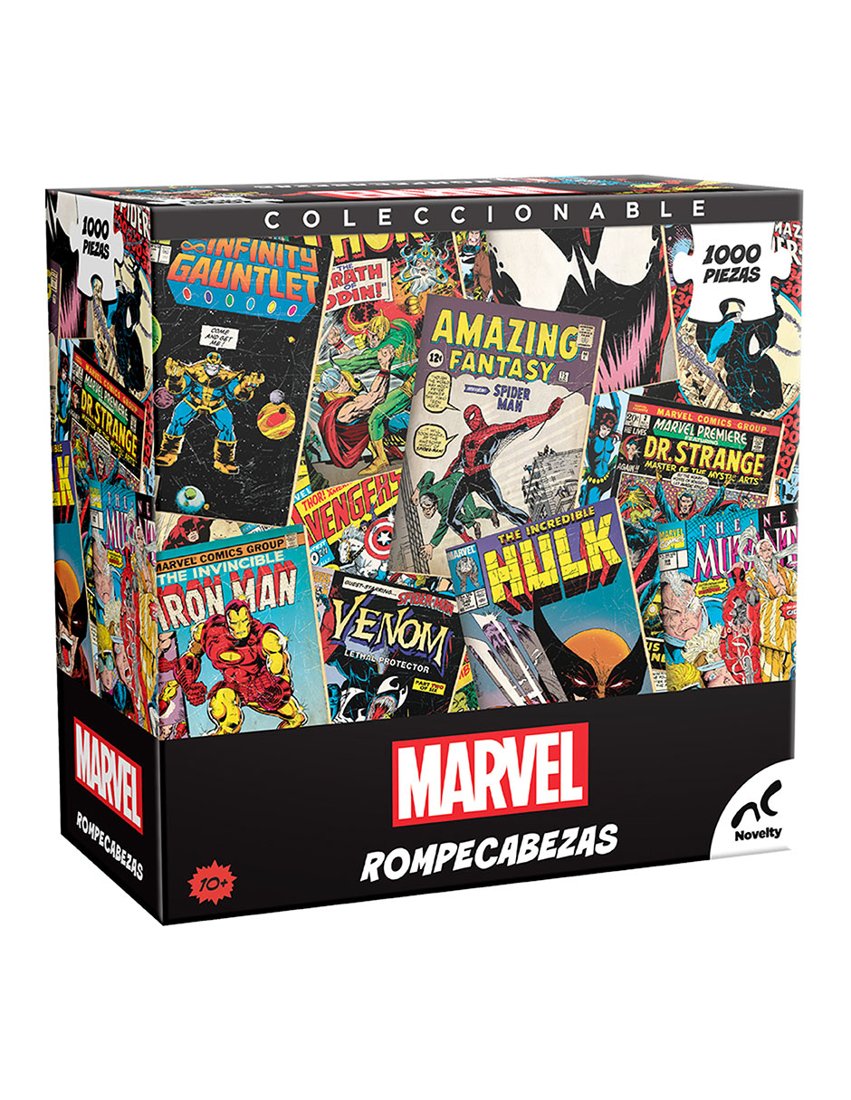 Rompecabezas de Colección Marvel Comics con 1000 Piezas Novelty