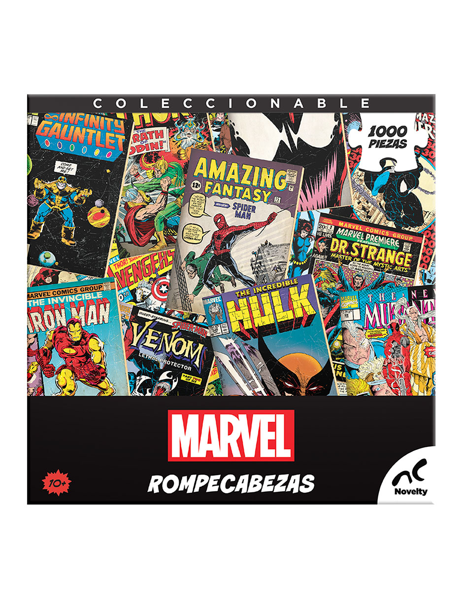 Foto 4 pulgar | Rompecabezas de Colección Marvel Comics con 1000 Piezas Novelty