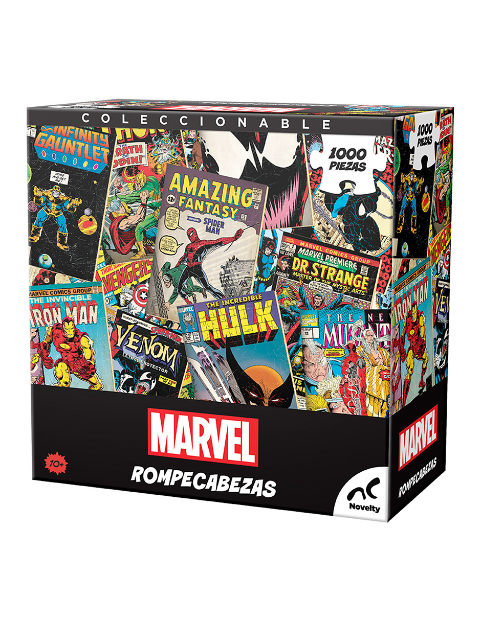 Foto 6 pulgar | Rompecabezas de Colección Marvel Comics con 1000 Piezas Novelty