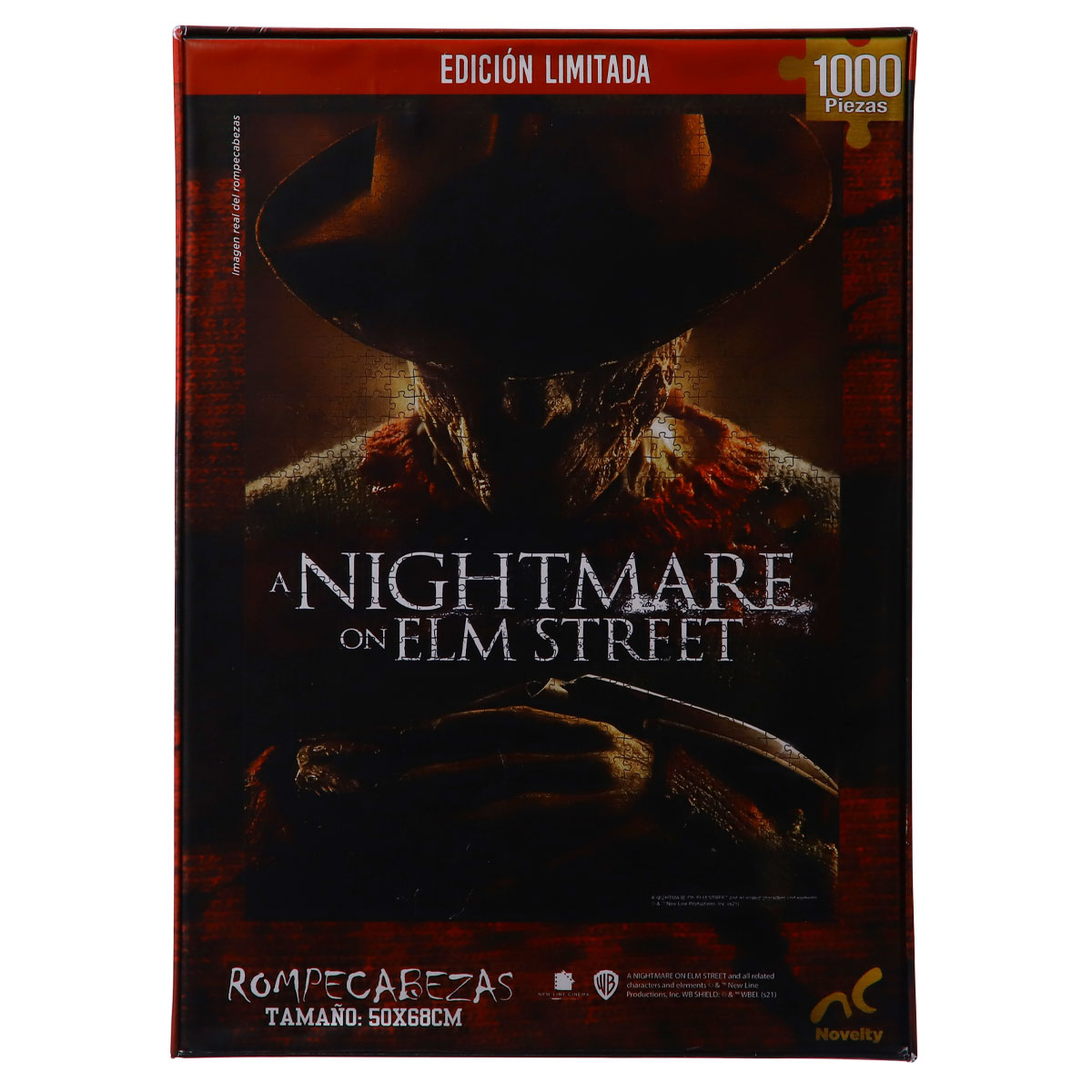 Foto 3 pulgar | Rompecabezas Coleccionable Nightmare On Elm Street 500pz Novelty Multicolor