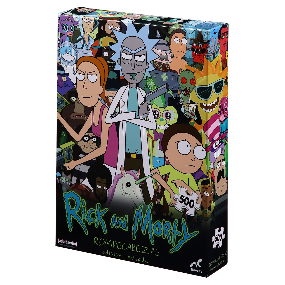 Foto 2 pulgar | Rompecabezas Coleccionable Rick And Morty 500 Piezas Novelty