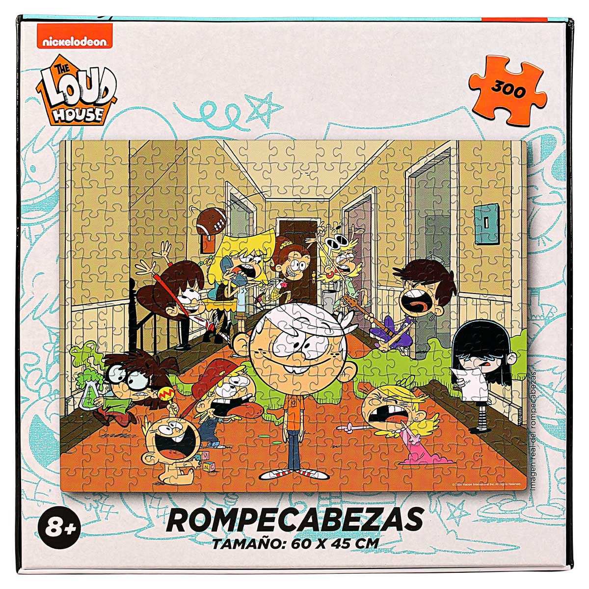 Foto 4 pulgar | Rompecabezas de Colección The Loud House 300 pz Novelty Multicolor