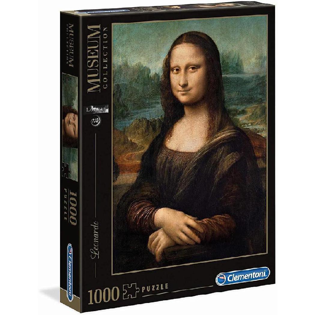 Foto 2 pulgar | Rompecabezas Da Vinci Mona Lisa 1000 Piezas Clementoni