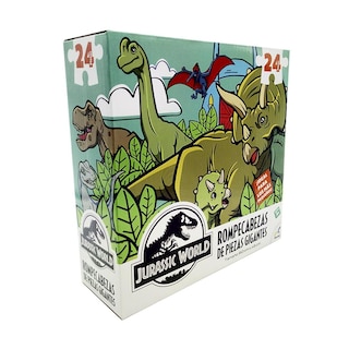 Foto 2 | Rompecabezas Jurassic World 24 Piezas Gigantes Dinosaurios