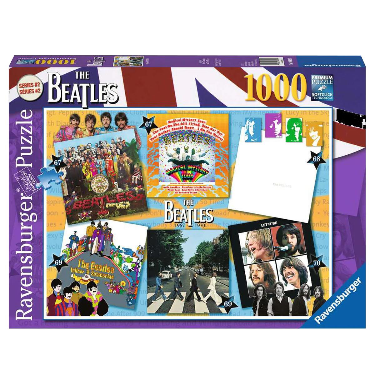 Foto 2 pulgar | Rompecabezas The Beatles Álbumes 1967-1970 Ravensburger con 1000 Piezas