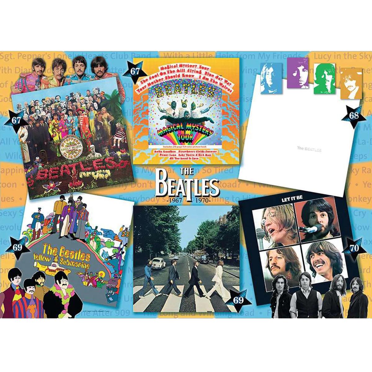 Foto 3 pulgar | Rompecabezas The Beatles Álbumes 1967-1970 Ravensburger con 1000 Piezas