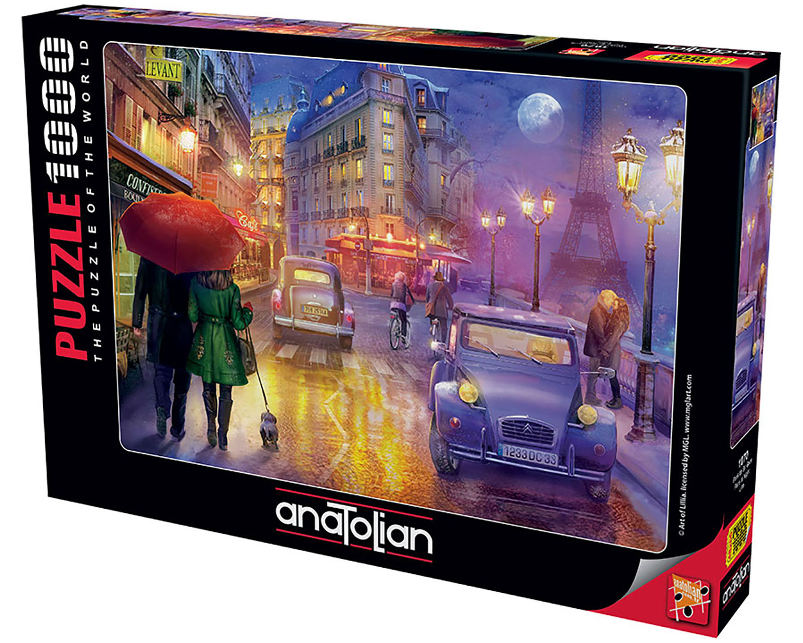 Foto 1 | Rompecabezas Lillia: Paris De Noche