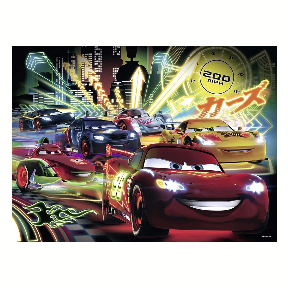 Foto 2 | Rompecabezas Cars Neon Pixar 100 pz Ravensburger