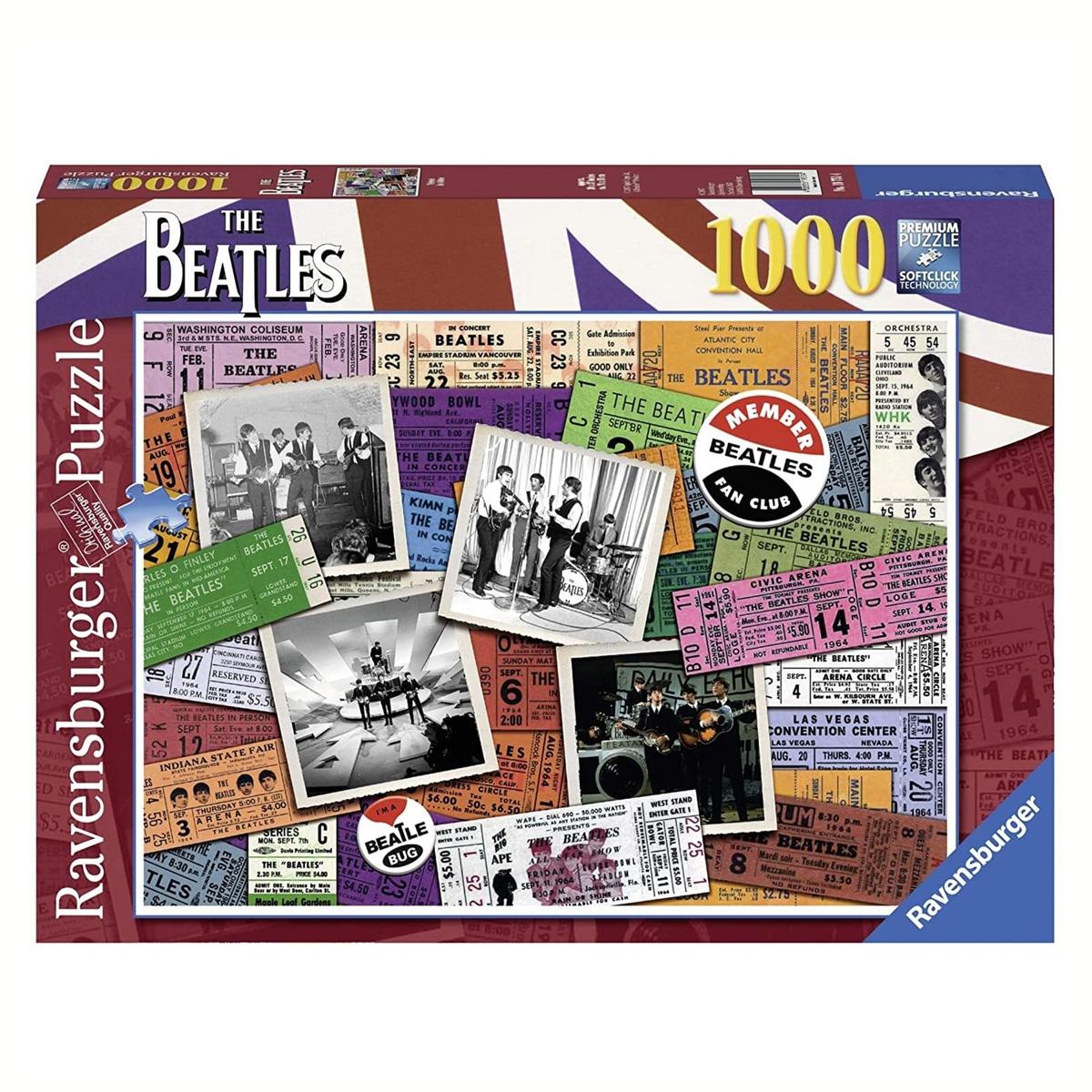 Rompecabezas Tickets Concierto Beatles 1000 pz Ravensburger