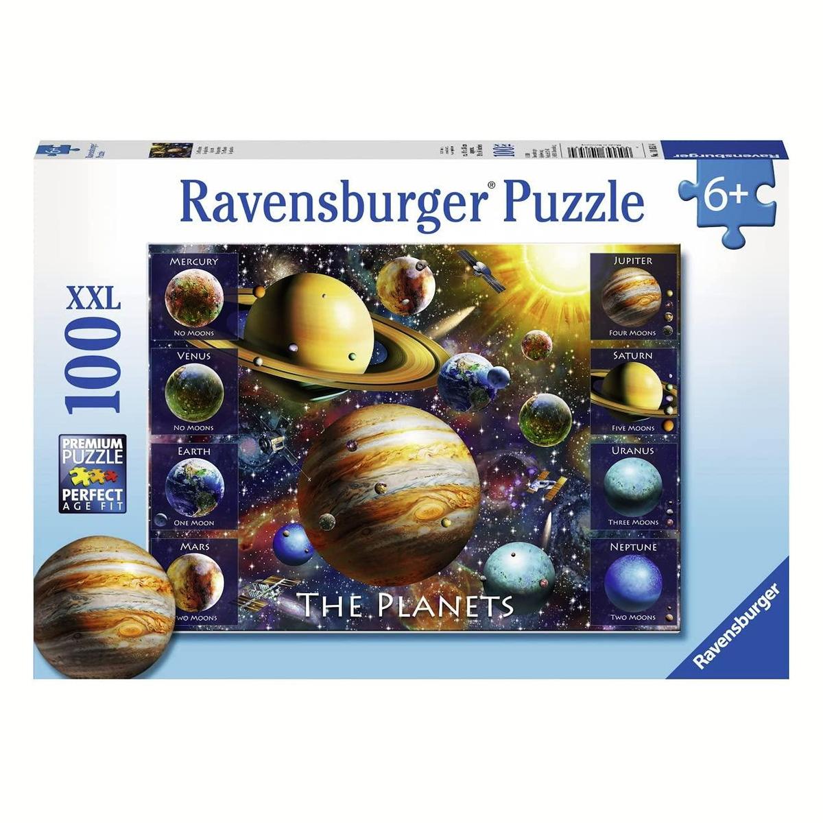 Foto 2 pulgar | Rompecabezas Ravensburger Los Planetas con 100 Piezas