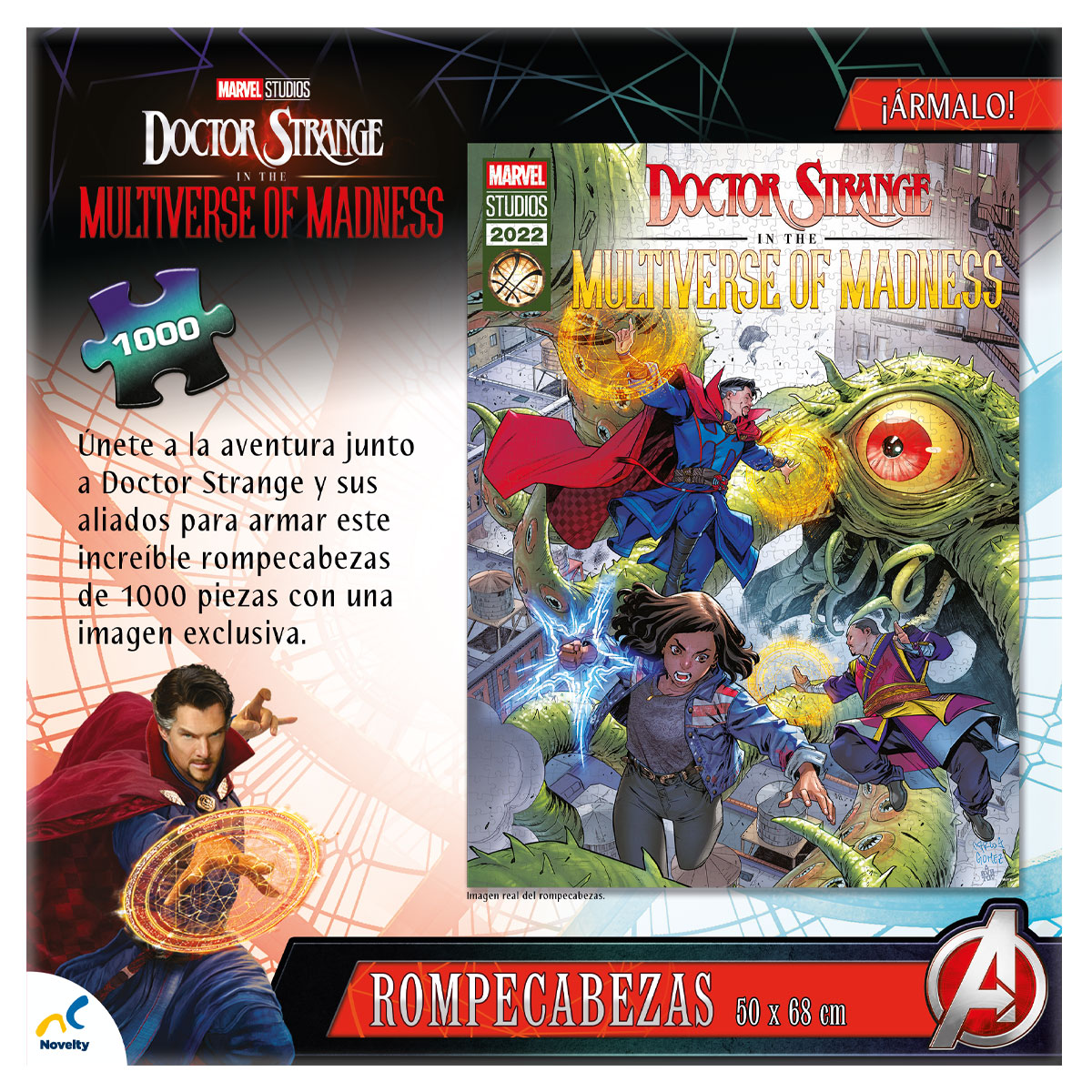 Foto 4 pulgar | Rompecabezas Coleccionable Dr. Strange 2 - 1000 Piezas