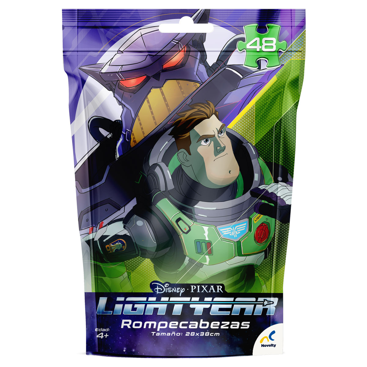 Foto 1 | Rompecabezas en Bolsa Metalizada para Niños de Lightyear