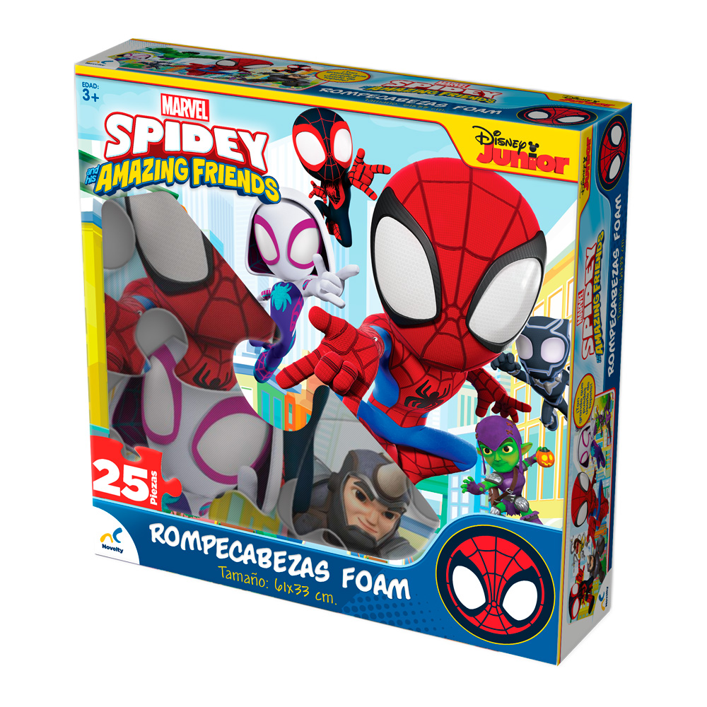 Rompecabezas Foam de Spidey - Novelty