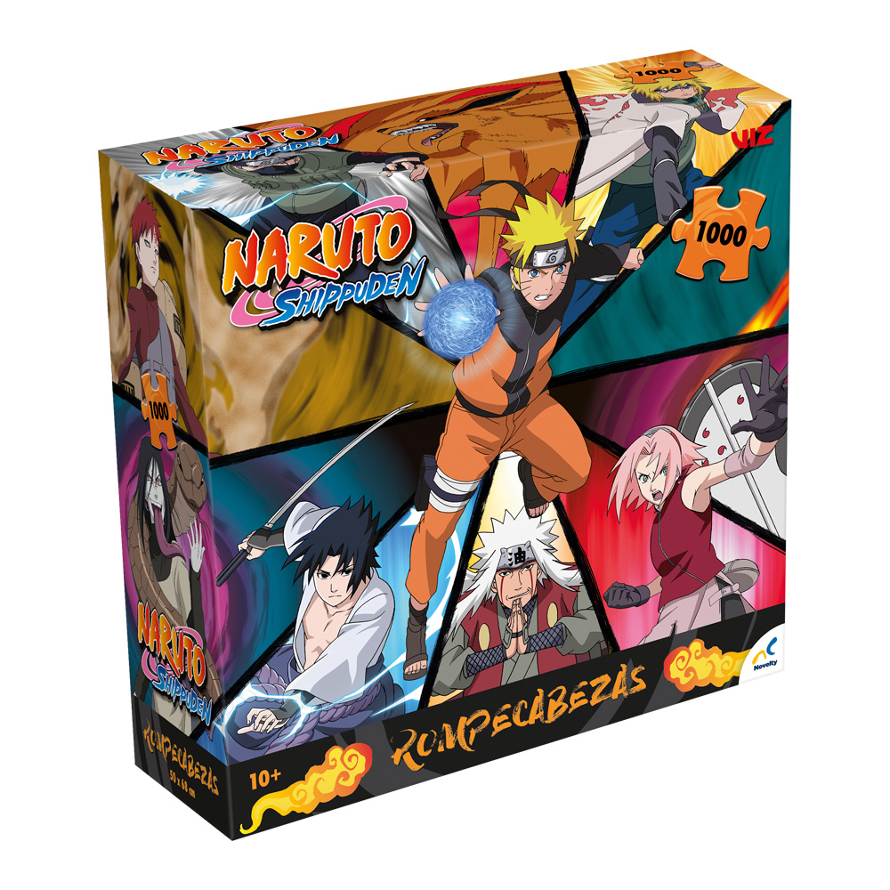 Rompecabezas Coleccionable Naruto De 1000 Piezas