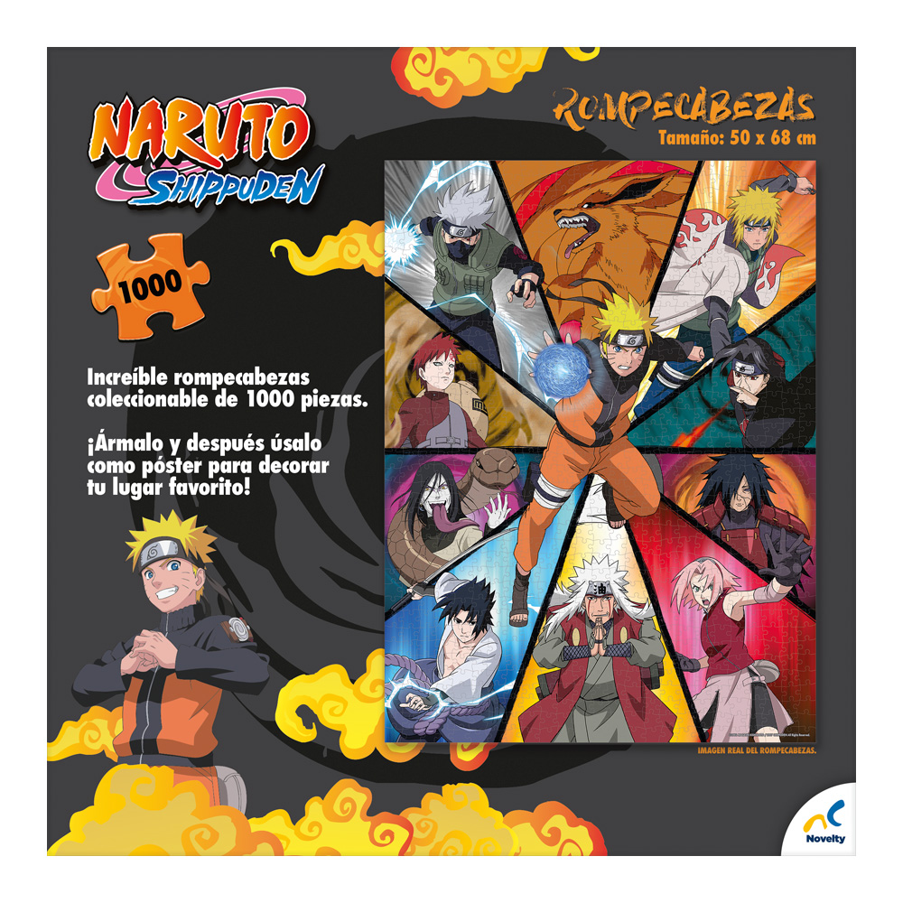 Foto 4 pulgar | Rompecabezas Coleccionable Naruto De 1000 Piezas