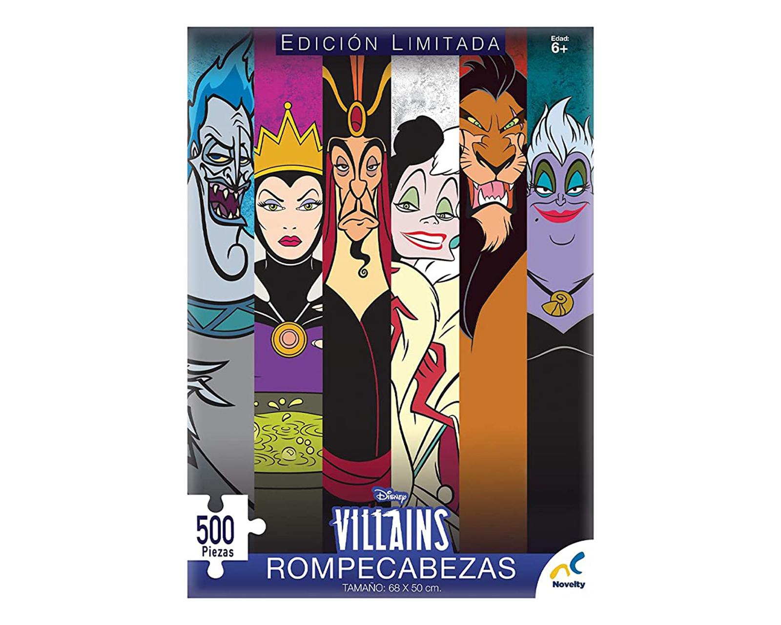 Foto 2 pulgar | Rompecabezas Novelty Disney Villanos 500 Piezas