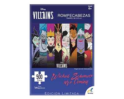 Foto 2 | Rompecabezas Novelty Disney Villanos 500 Piezas