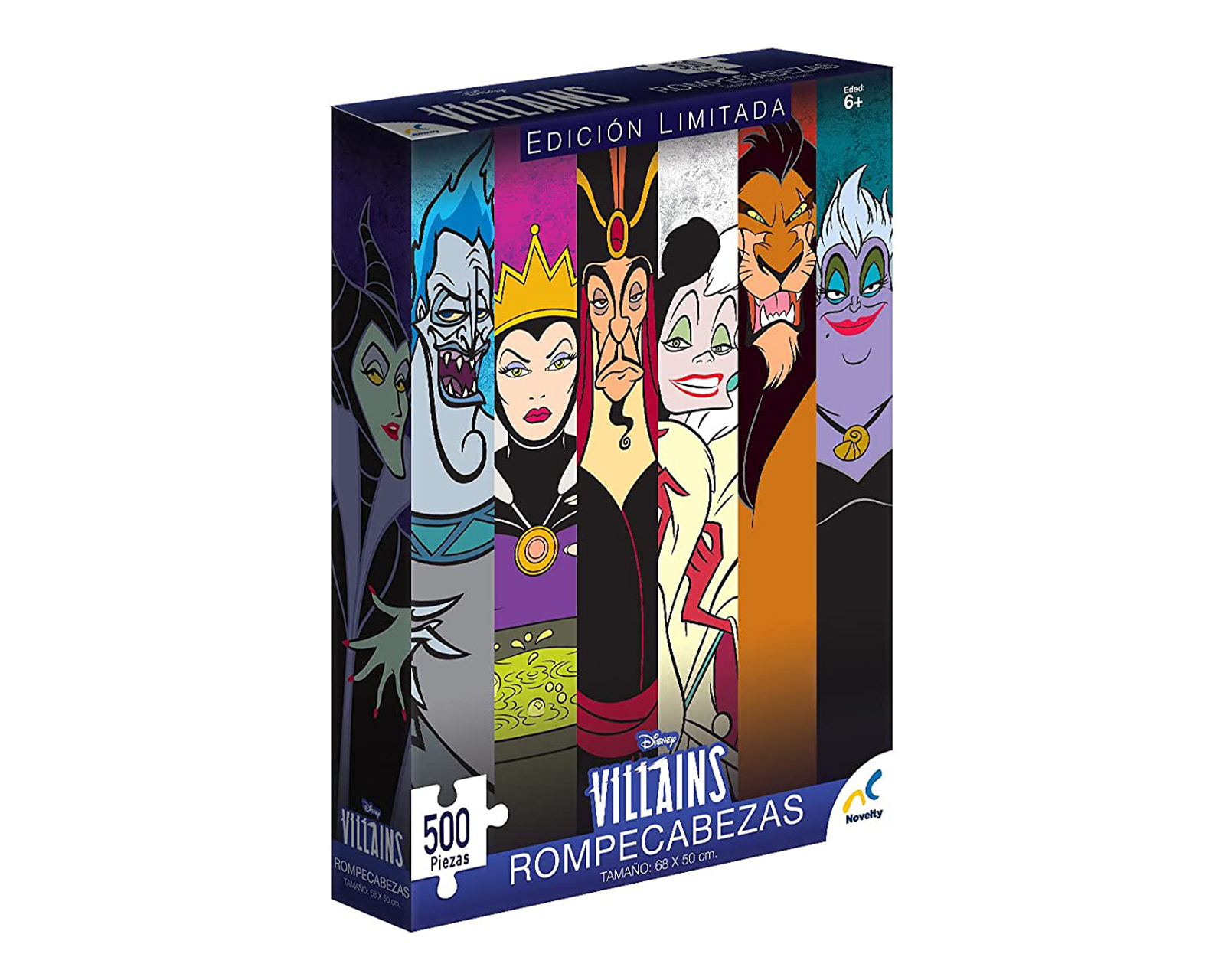 Foto 4 pulgar | Rompecabezas Novelty Disney Villanos 500 Piezas