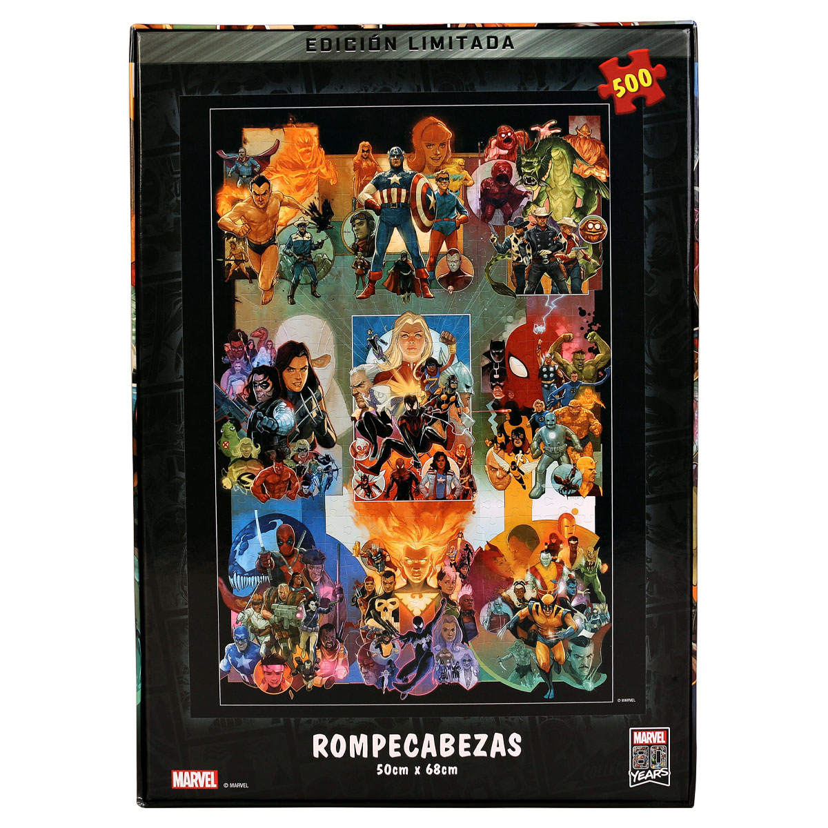 Foto 5 pulgar | Rompecabezas Novelty Coleccionable Marvel de 500 Piezas