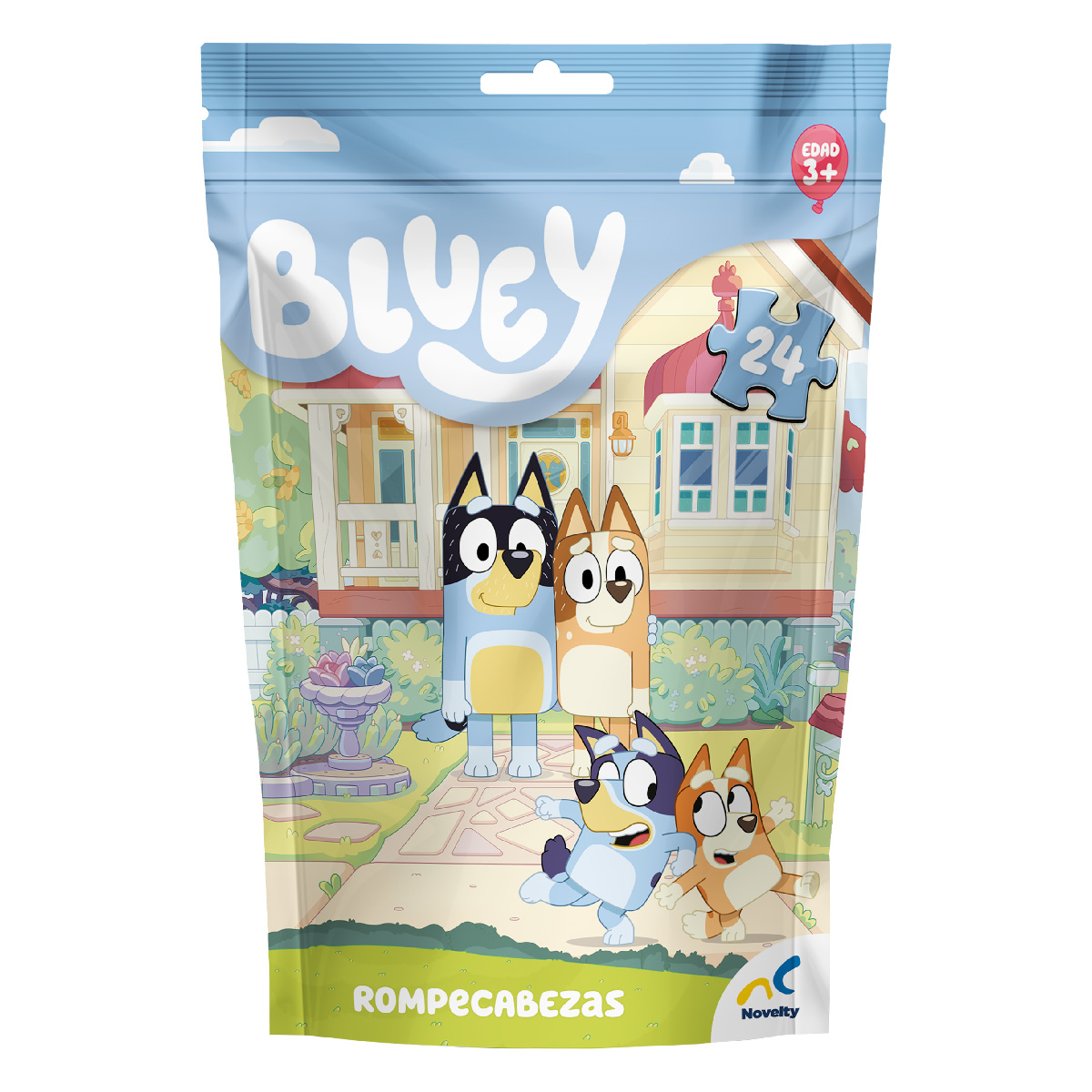 Rompecabezas Novelty Bluey 24 Piezas