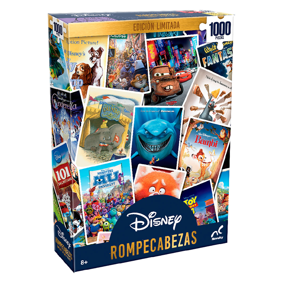 Foto 3 | Rompecabezas Novelty Coleccionable Disney 1000 Piezas