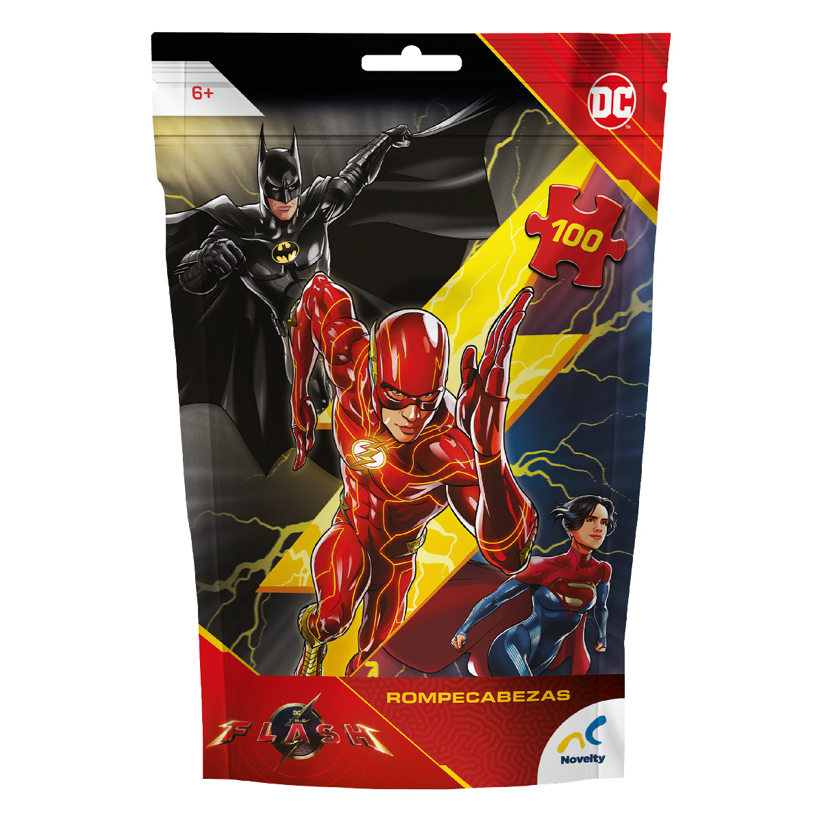 Rompecabezas Novelty The Flash 100 Piezas