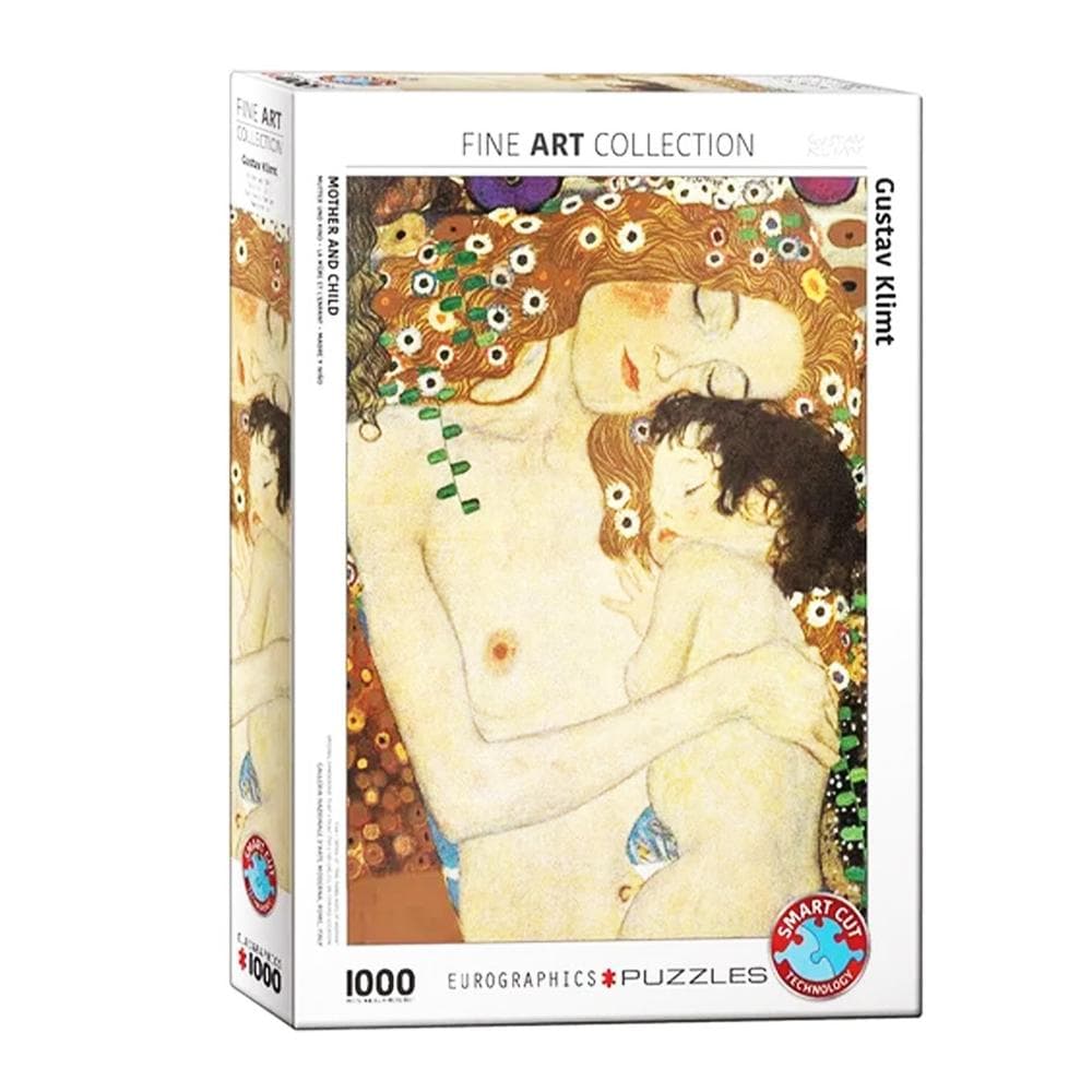 Rompecabezas Eurographics Madre E Hijo De Gustav Klimt Puzzle 1000 Piezas |  Coppel.com