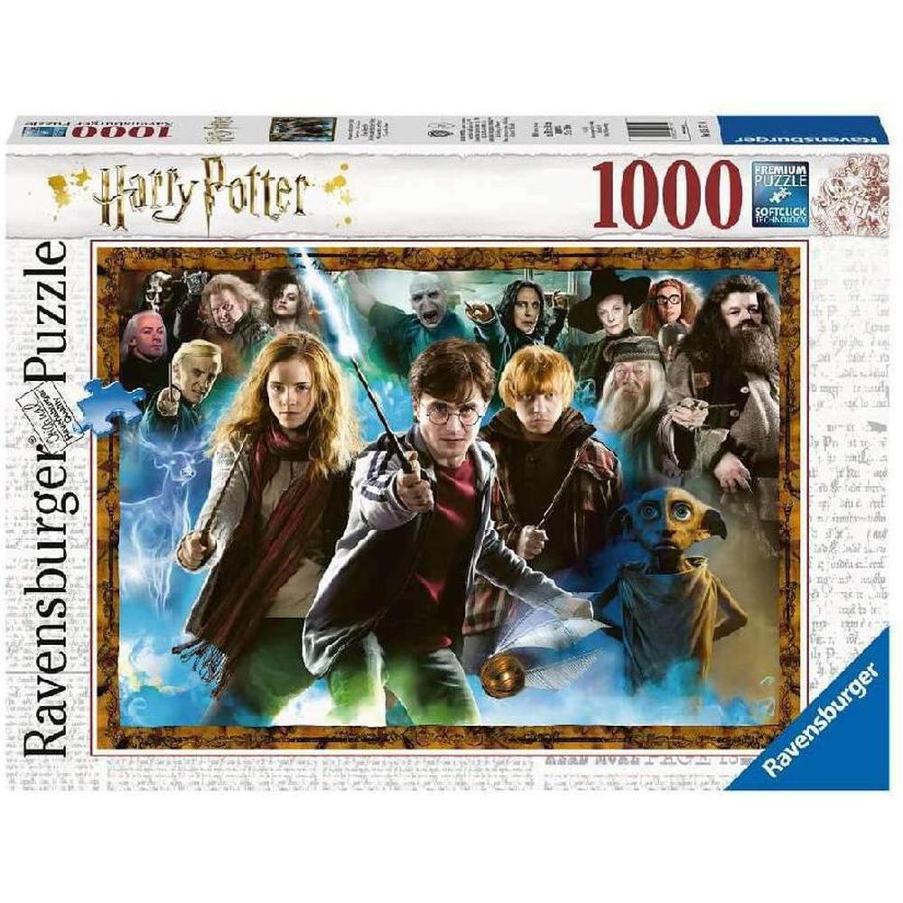 Foto 2 pulgar | Rompecabezas Ravensburger Harry Potter 1000 Piezas