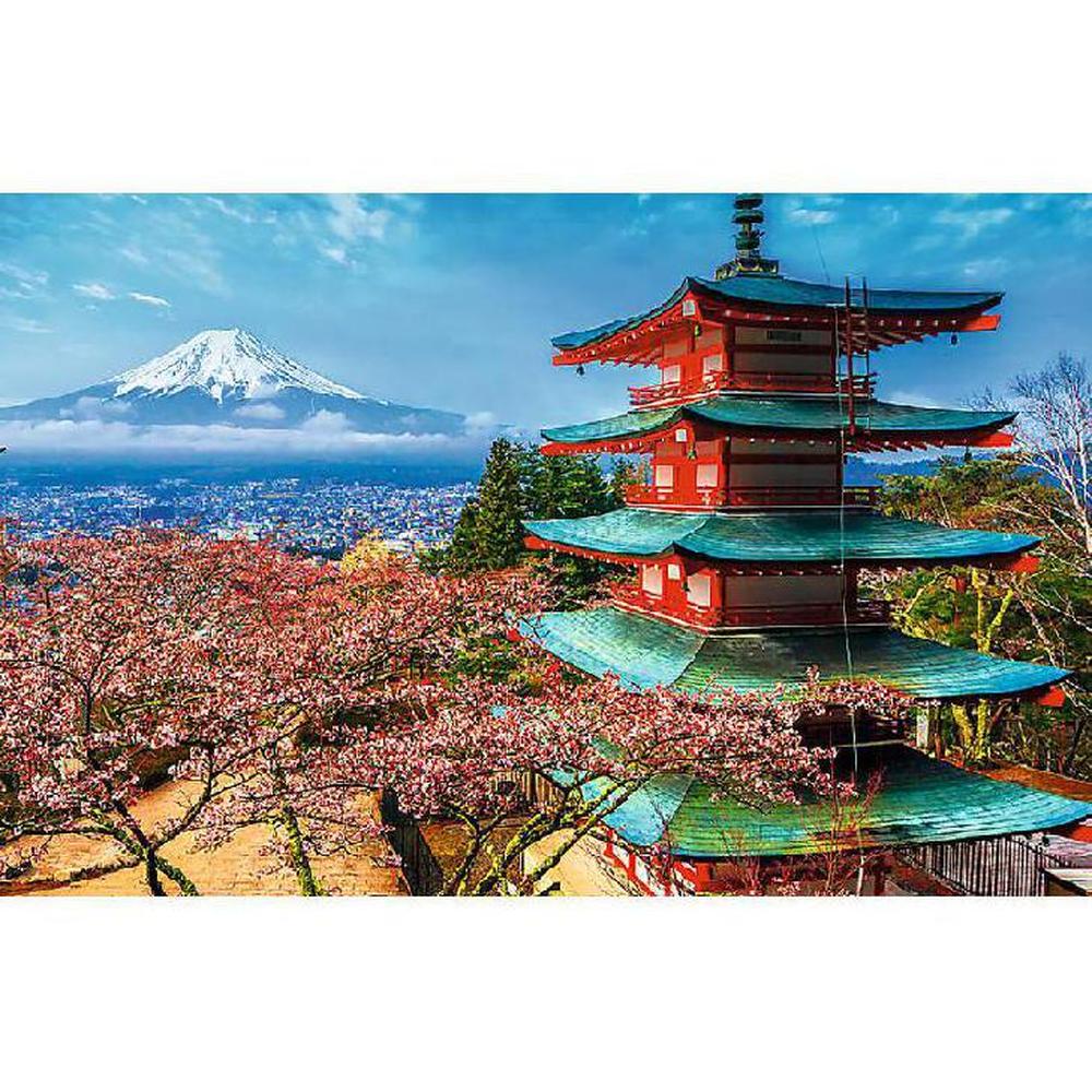 Foto 1 | Rompecabezas Trefl del Monte Fuji, Tokio 1500 Piezas