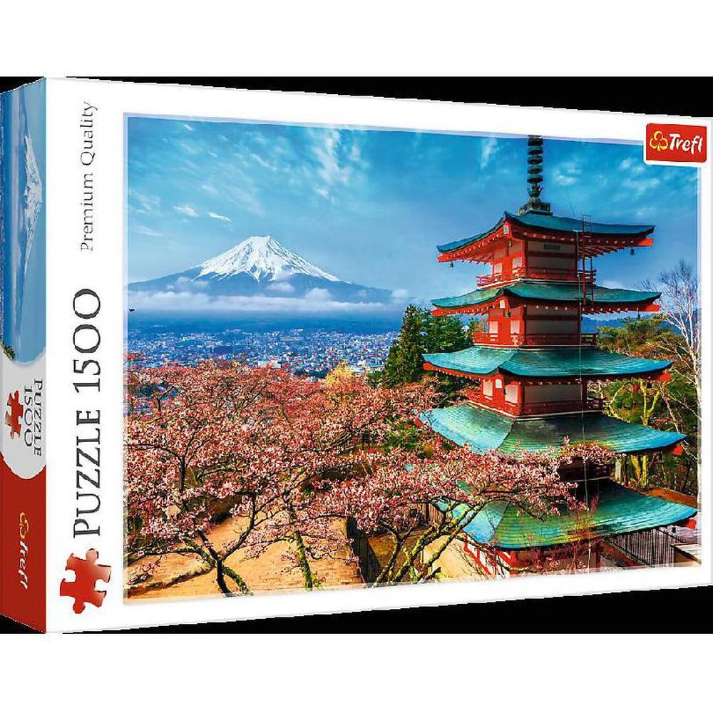Foto 3 pulgar | Rompecabezas Trefl del Monte Fuji, Tokio 1500 Piezas