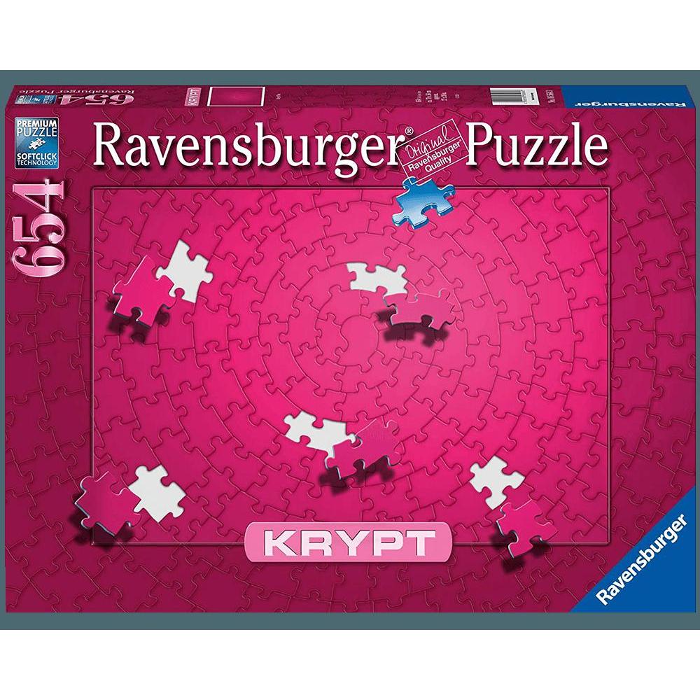 Foto 2 pulgar | Rompecabezas Ravensburger Todo Rosa 654 Piezas