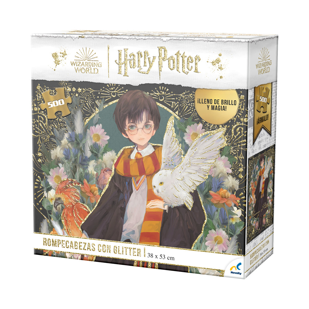 Foto 6 pulgar | Rompecabezas .c. Harry Potter Glitter