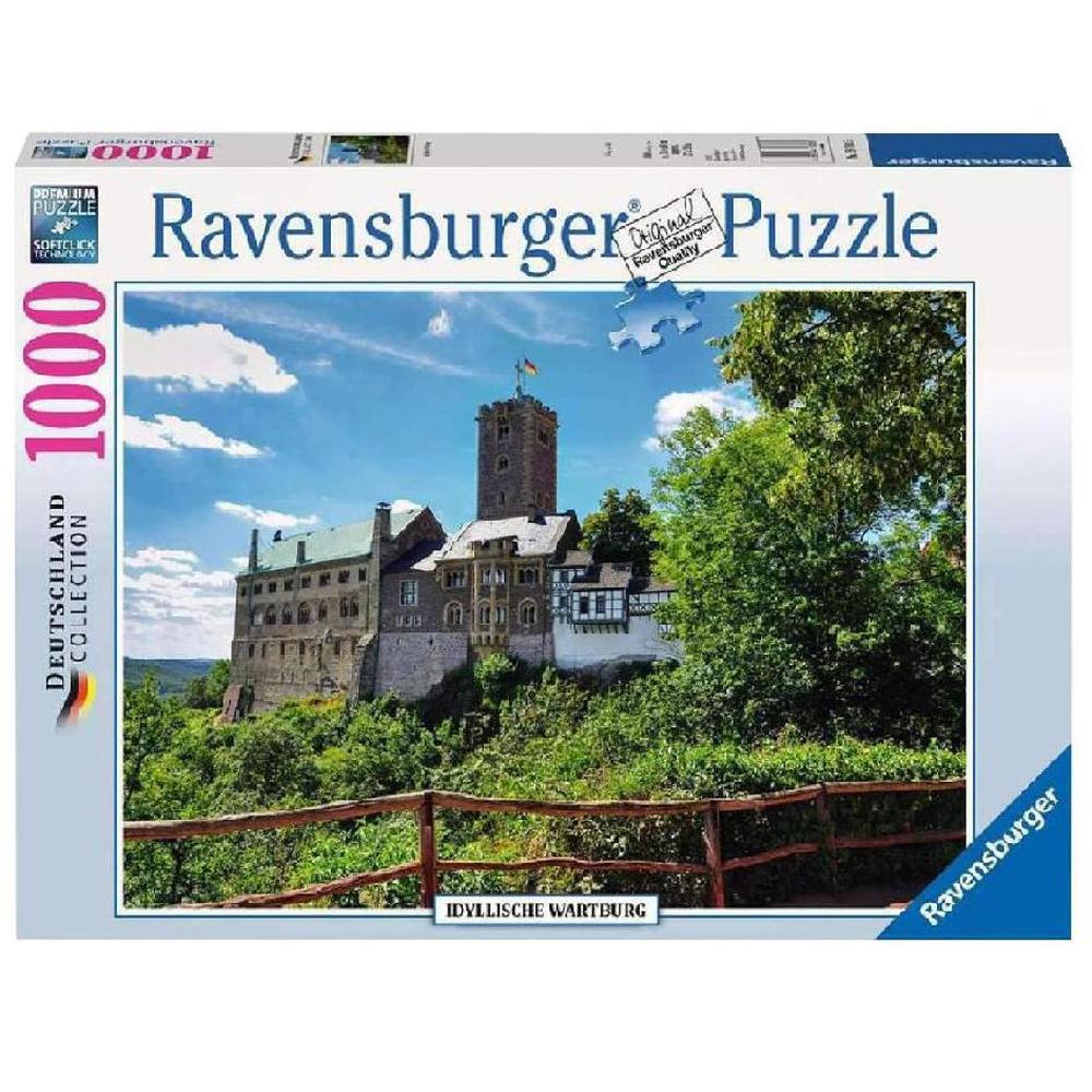 Foto 2 pulgar | Rompecabezas Ravensburger Castillo de Wartburg, Eisenach 1000 Piezas