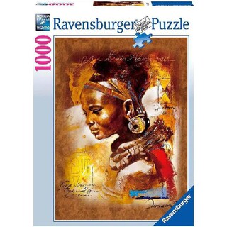 Foto 1 | Rompecabezas Belleza Africana 1000 Piezas Ravensburger