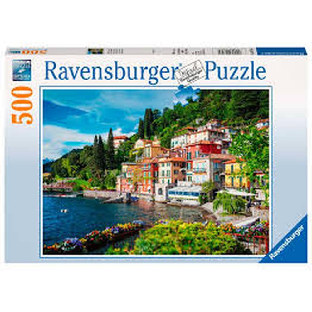 Foto 2 pulgar | Rompecabezas Lago De Como, Italia 500 Piezas Ravensburger