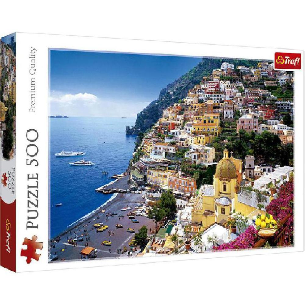 Foto 2 pulgar | Rompecabezas Positano, Italia 500 Piezas Trefl
