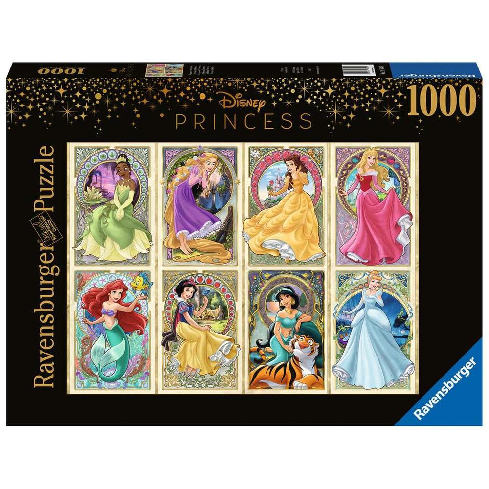 Foto 2 pulgar | Rompecabezas Princesas Art Nouveau 1000 Piezas Ravensburger